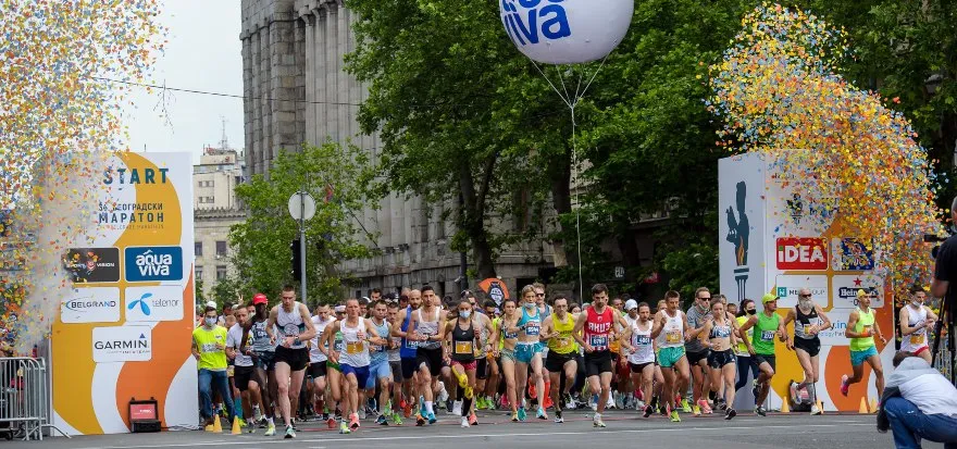 OVAKO JE BILO NA 34. BEOGRADSKOM MARATONU