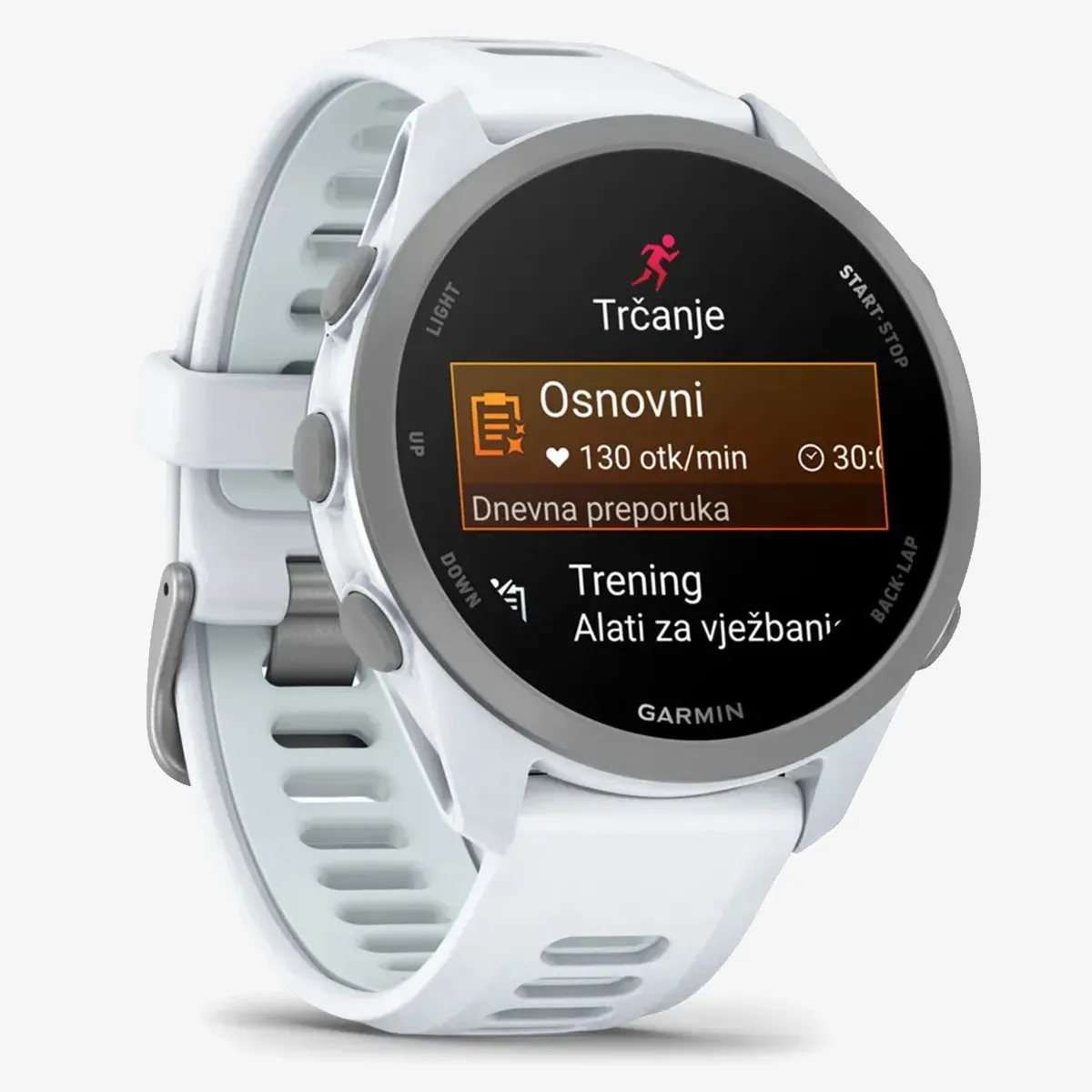 Garmin Pametni sat Forerunner 170 White Blue