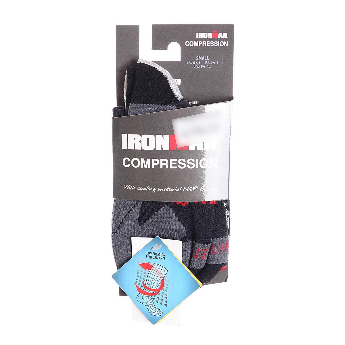 Čarape IRONMAN® COOLING COMPRESSION SOCK 115251202B60 Runnmore