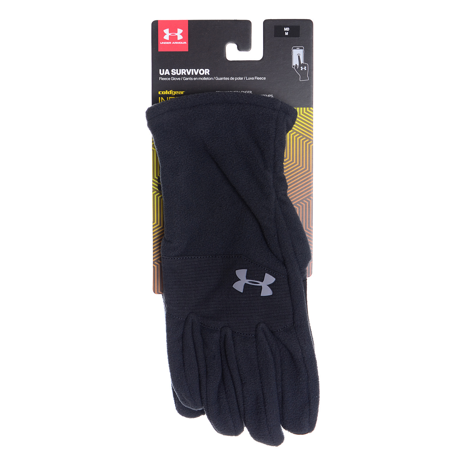 UNDER ARMOUR Rukavice SURVIVOR FLEECE GLOVE 2.0 1300833 002 Runnmore
