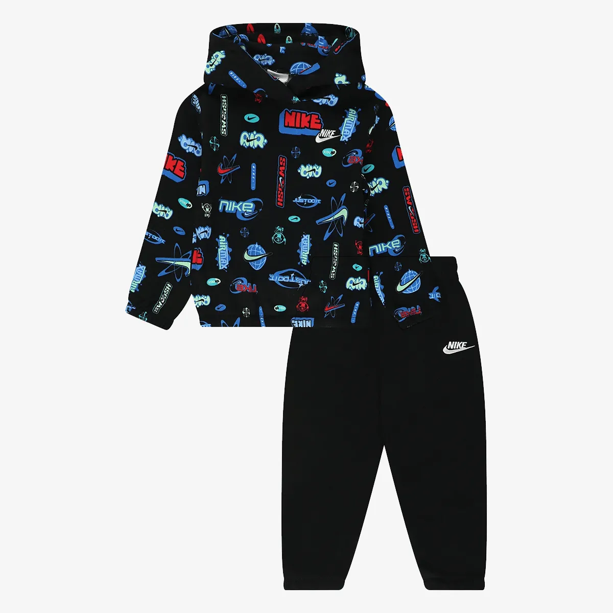 Nike Trenerka NKB B NSW BRAND A AOP FLC PO S