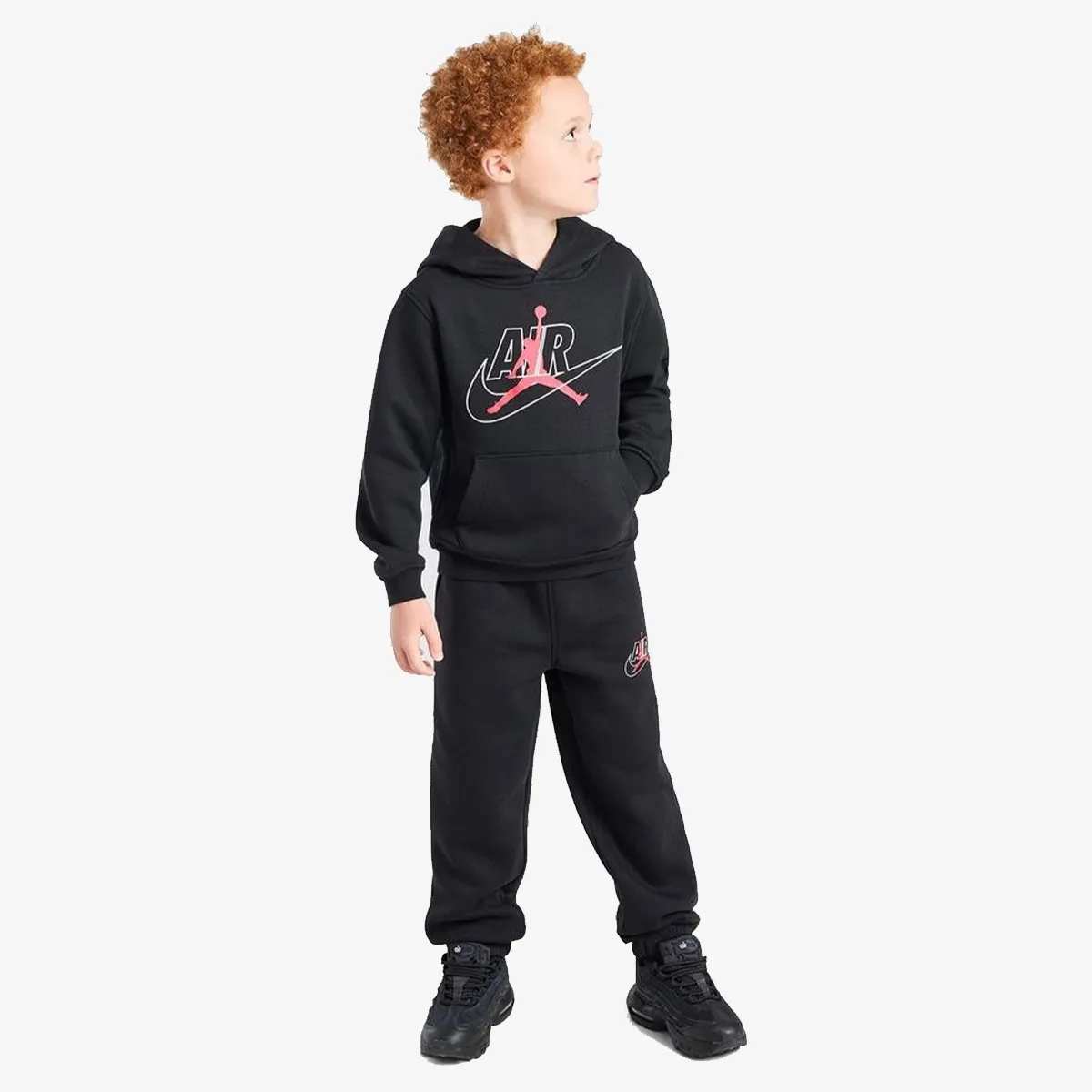 JORDAN Trenerka JDB AIR SWOOSH JM HOODIE SET