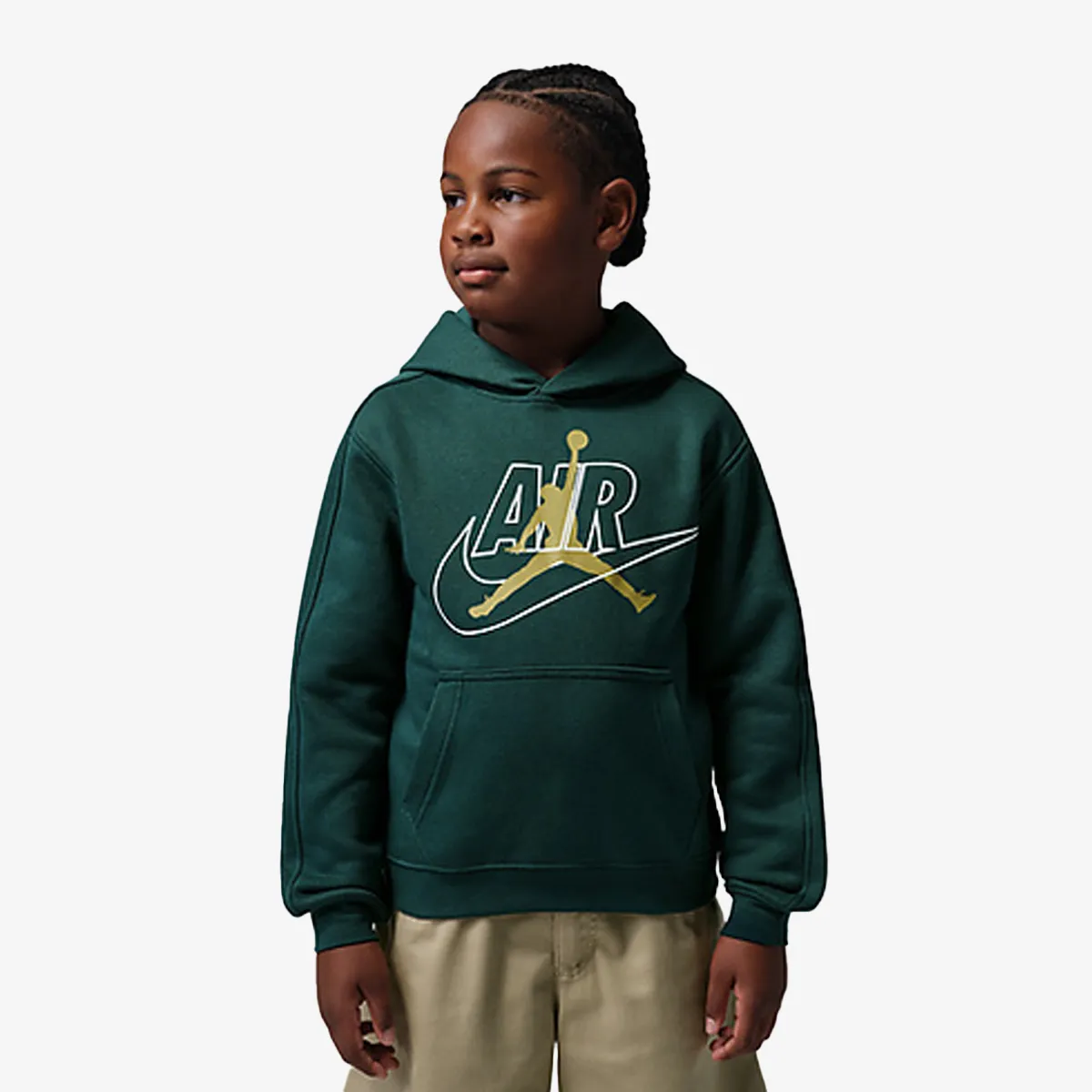 JORDAN Dukserica JDB MJ AIR SWOOSH PO HOODIE