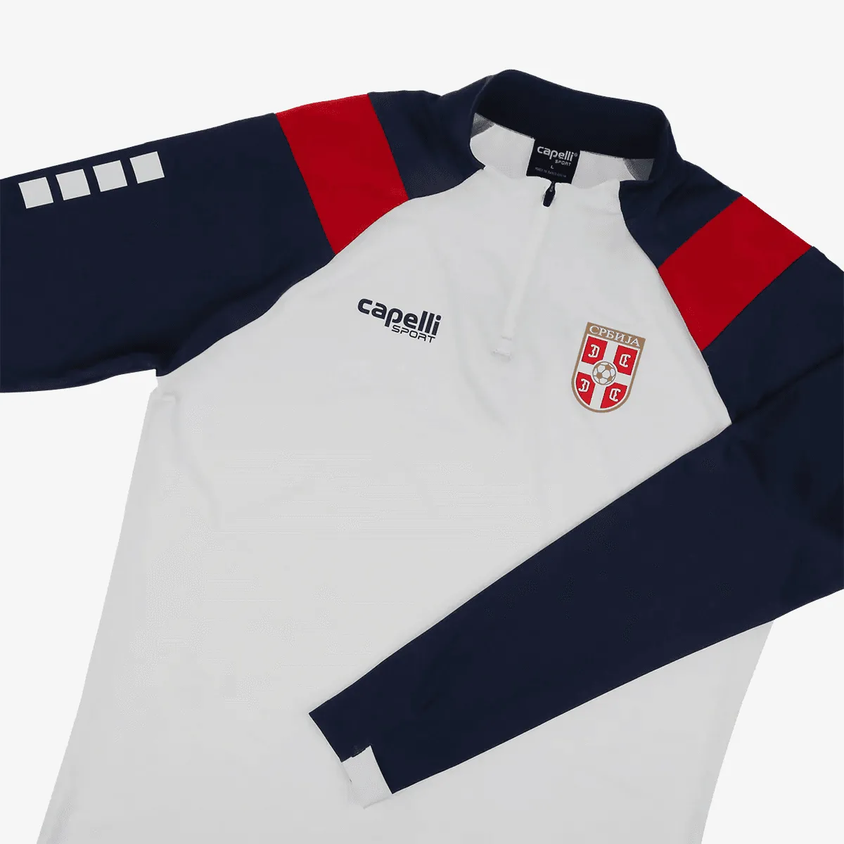 CAPELLI SPORT Majica dugih rukava Empire Tech 1/4 zip training Top Adult 