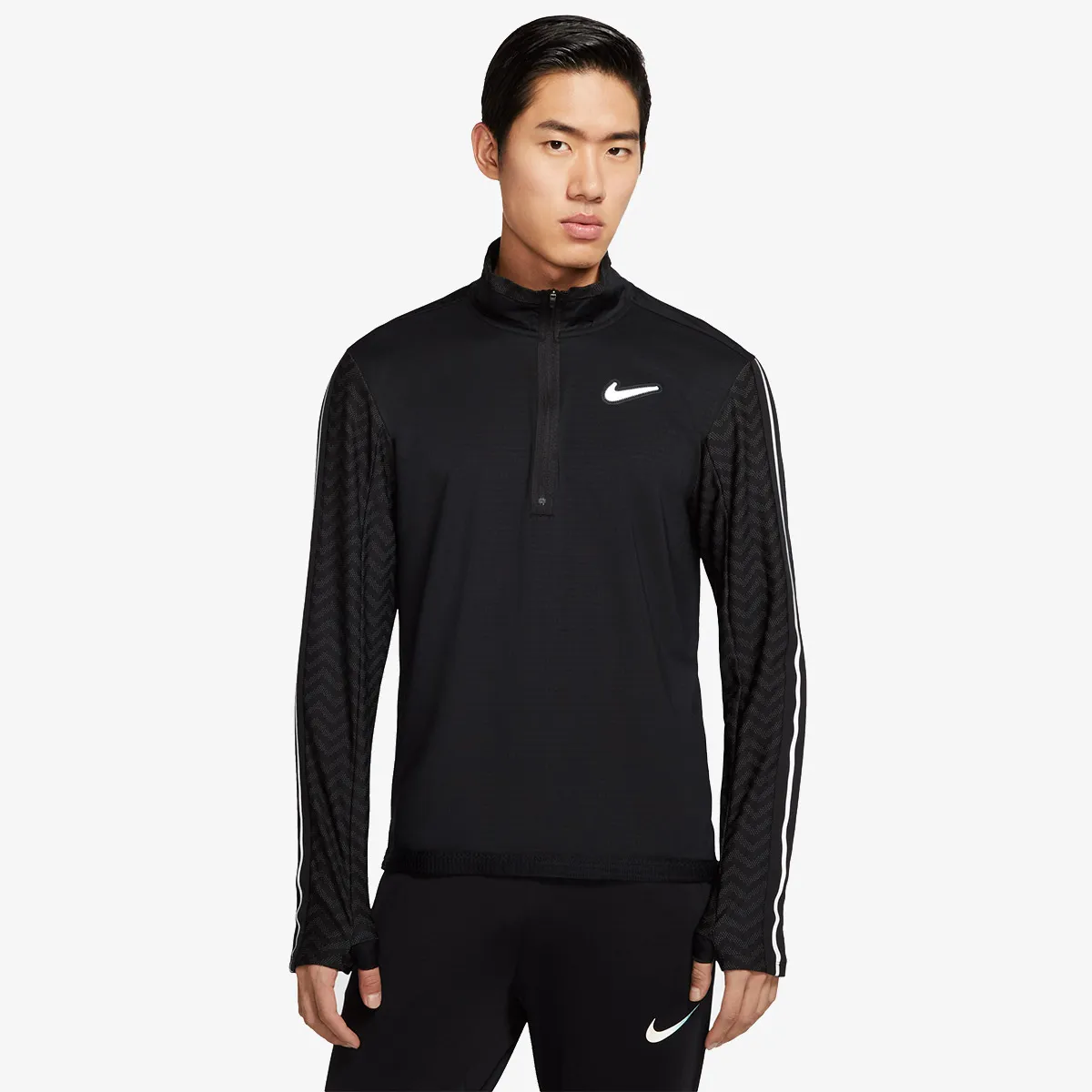 Nike Majica dugih rukava M NK WILD RUN ELEMENT TOP LS 