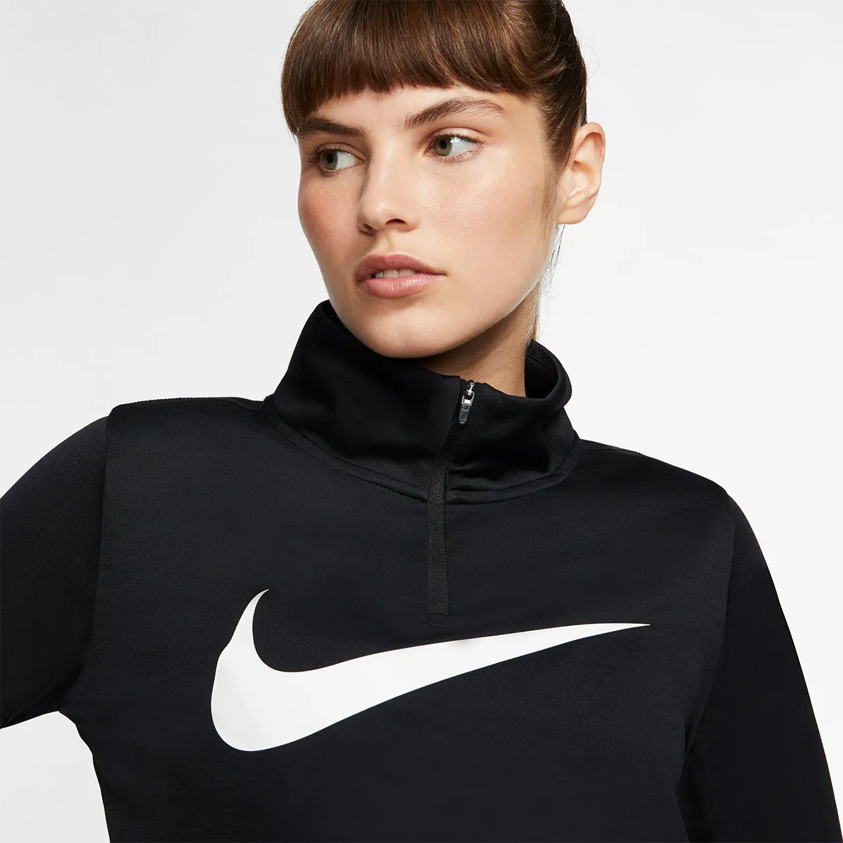 Nike Majica dugih rukava W NK MIDLAYER QZ SWSH RUN 