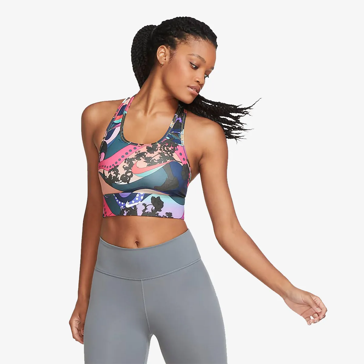 Nike Bra NIKE SWOOSH ICNCLSH BRA PRT LL 