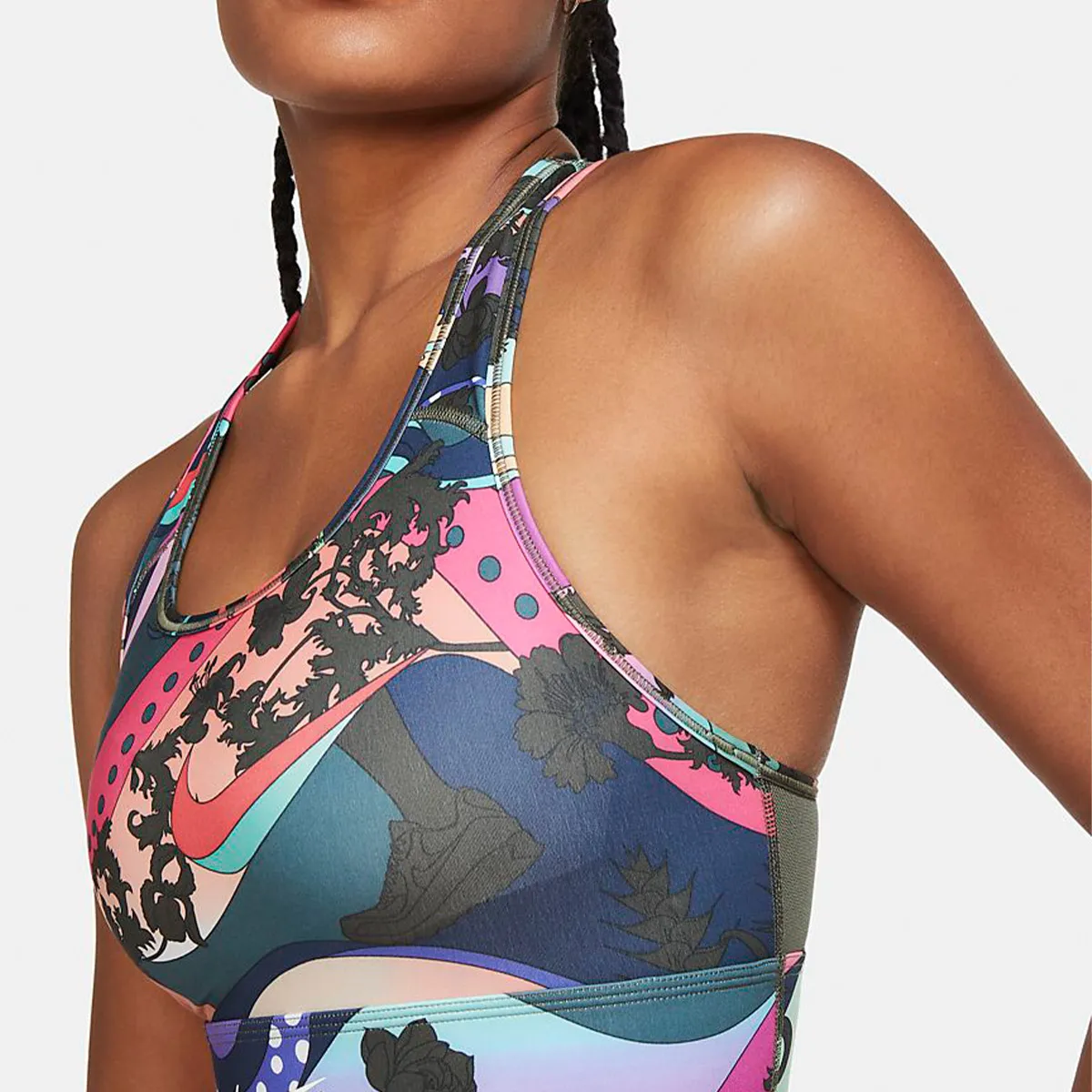 Nike Bra NIKE SWOOSH ICNCLSH BRA PRT LL 