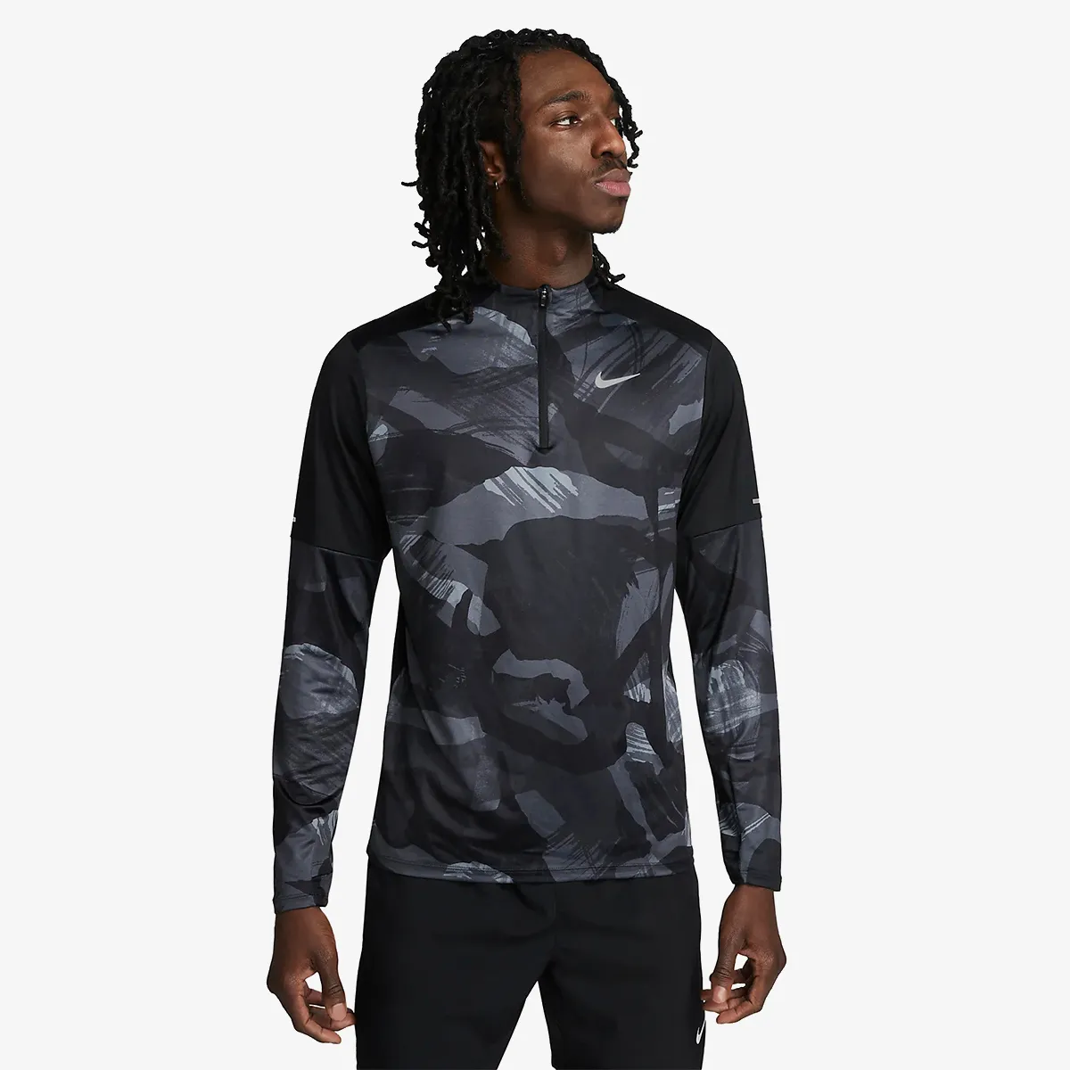 Nike Majica dugih rukava M NK DF ELMNT CAMO TOP HZ