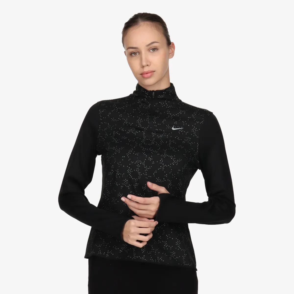 Nike Majica dugih rukava W NK SWIFT ELMNT SSNL NVLTY 