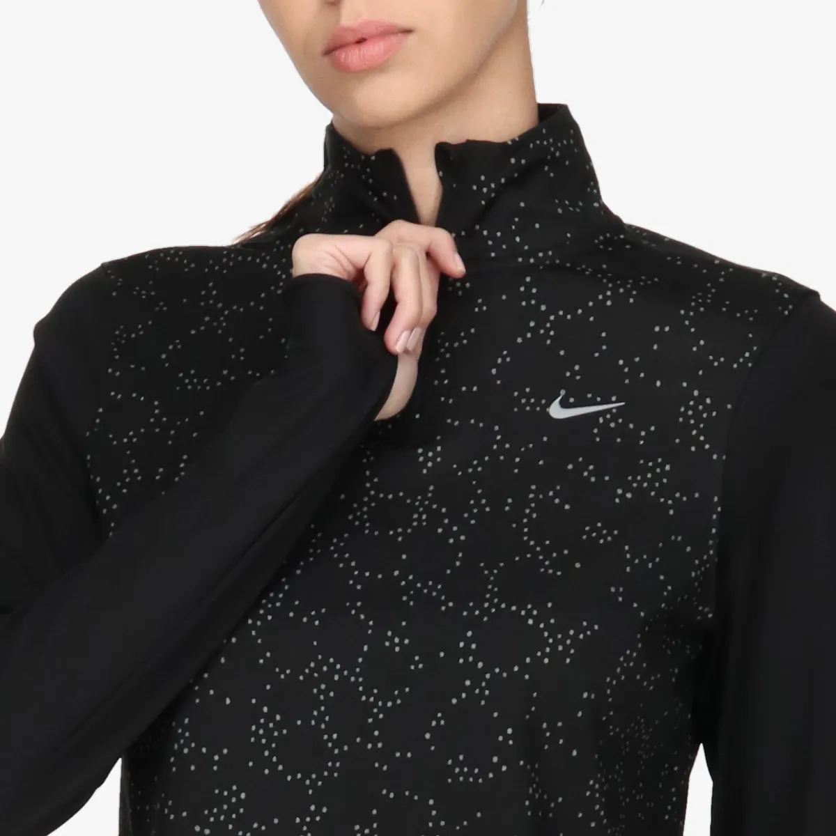 Nike Majica dugih rukava W NK SWIFT ELMNT SSNL NVLTY 