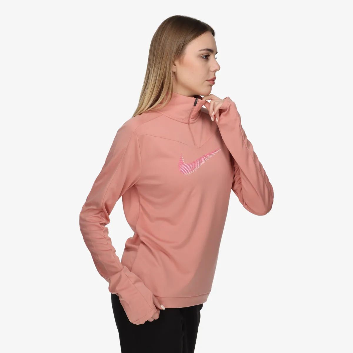 Nike Majica dugih rukava Dri-FIT Swoosh 