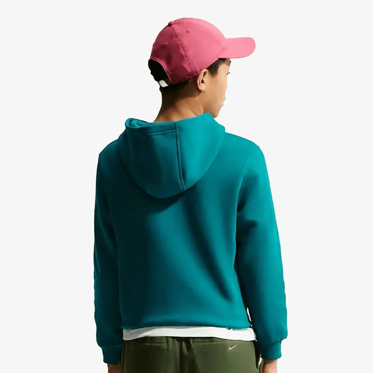 Nike Dukserica K NSW CLUB FLC HDY HBR 