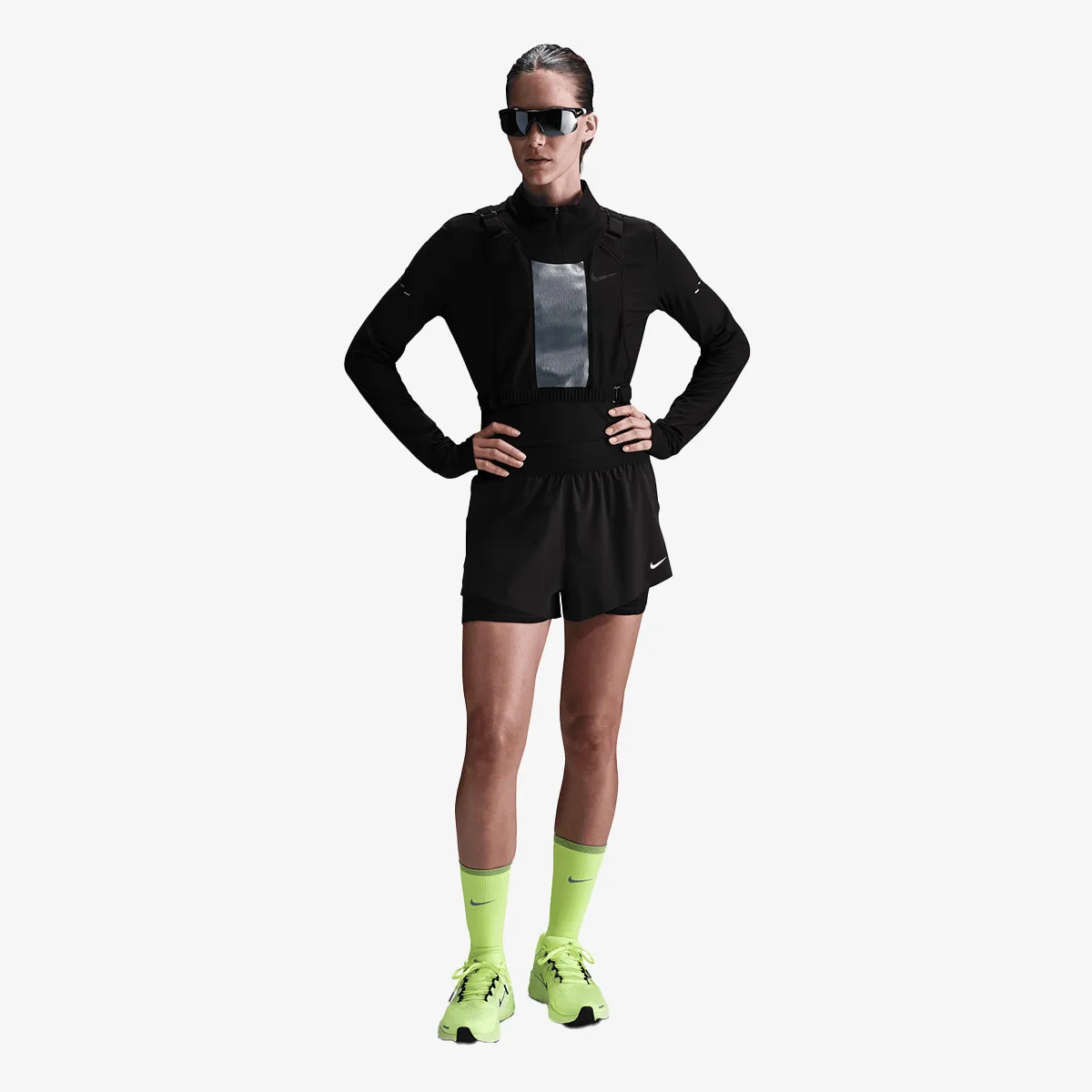 Nike Šorc W NK SWIFT DF MR 2N1 SHRT 