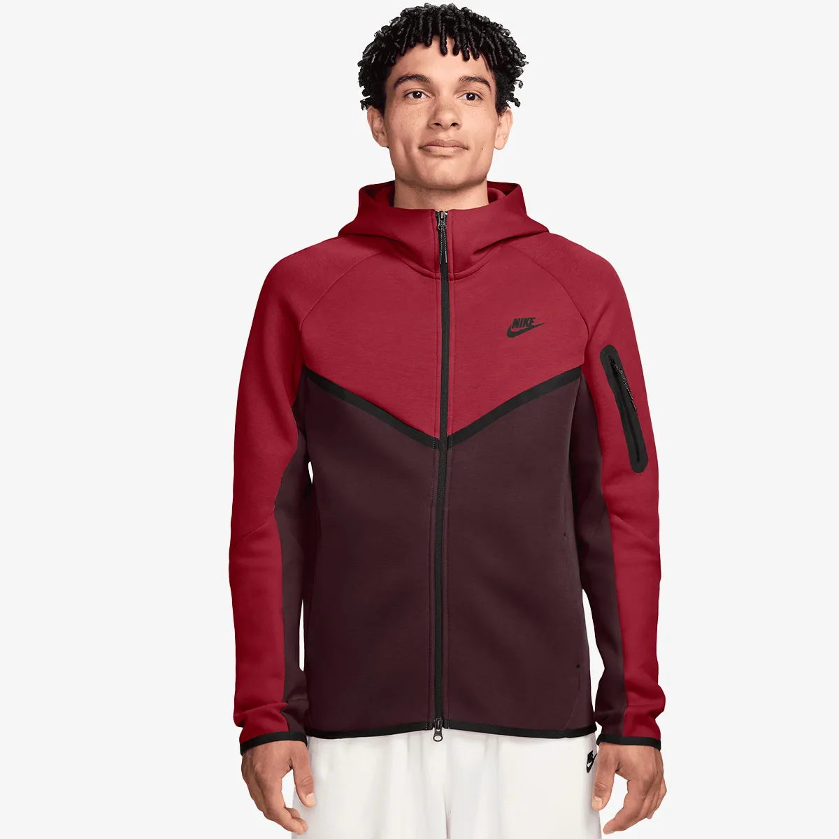 Nike Dukserica M NK TCH FLC FZ WR HOODIE