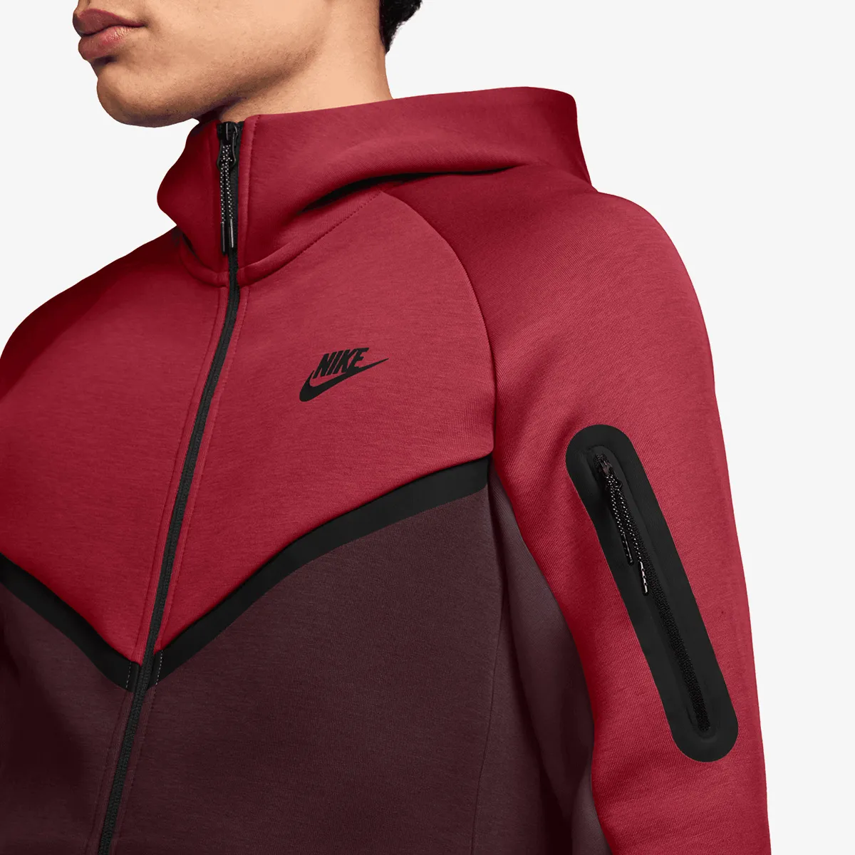 Nike Dukserica M NK TCH FLC FZ WR HOODIE