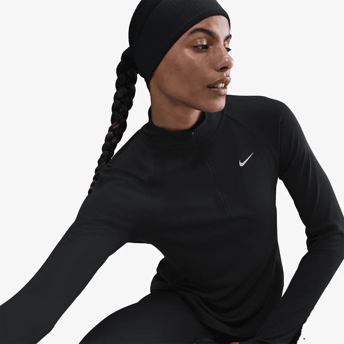 Nike Majica dugih rukava W NK TEMPO SWSH HBR DF HZ TOP 