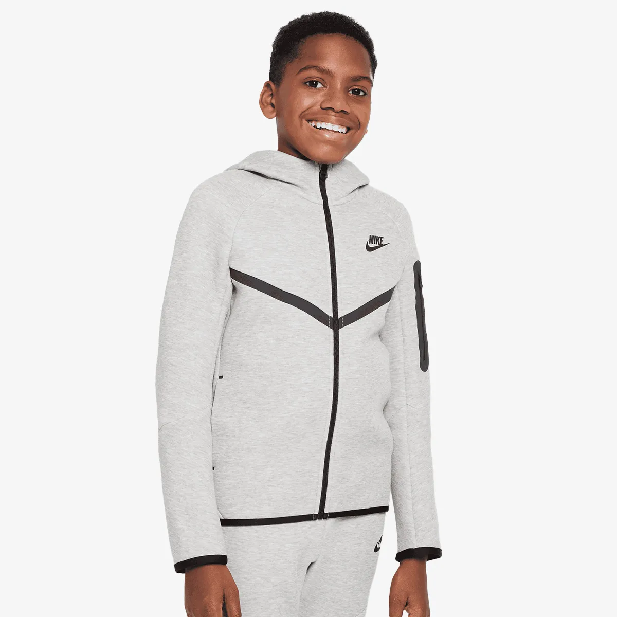 Nike Dukserica B NSW TCH FLC FZ - PD