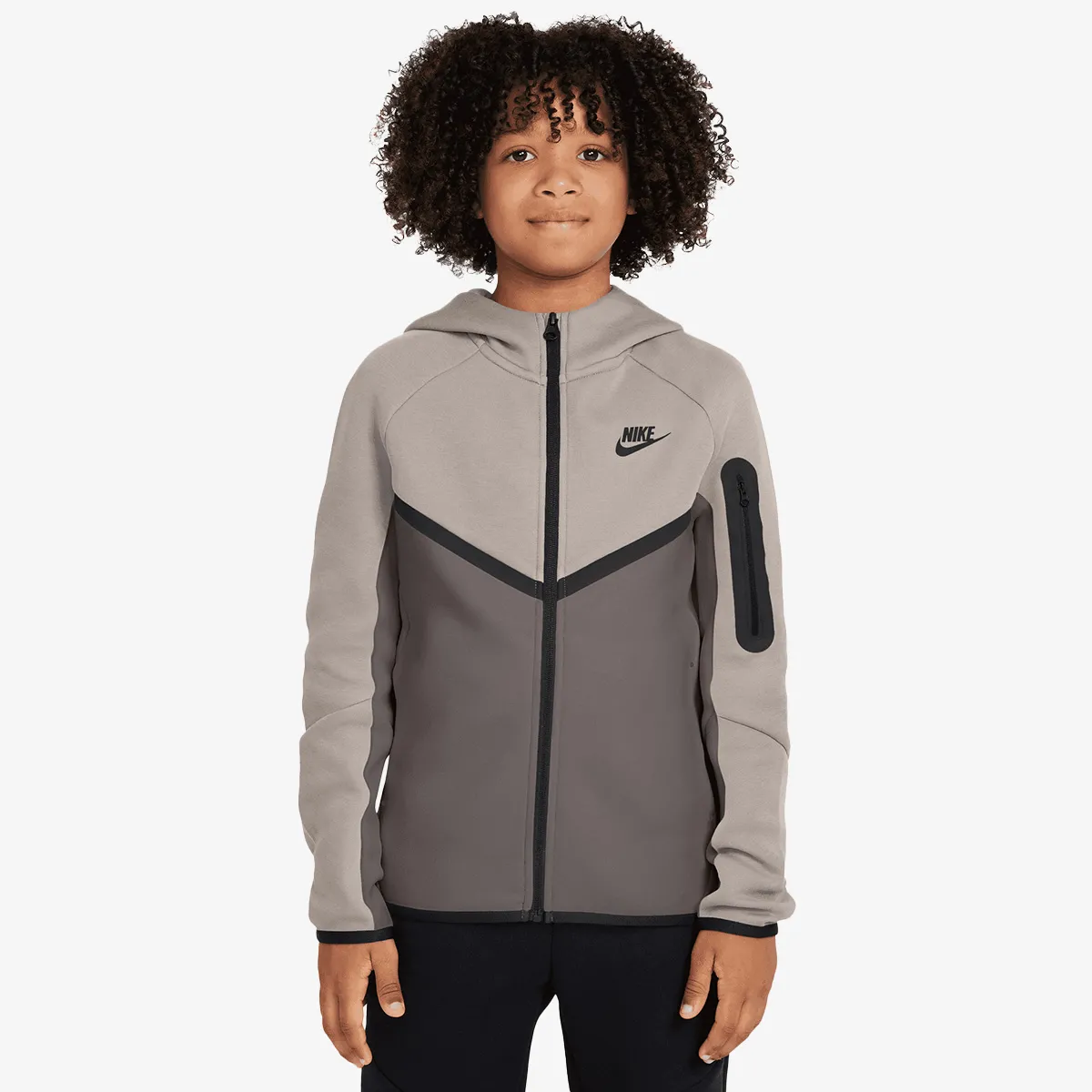 Nike Dukserica B NSW TCH FLC FZ - PD