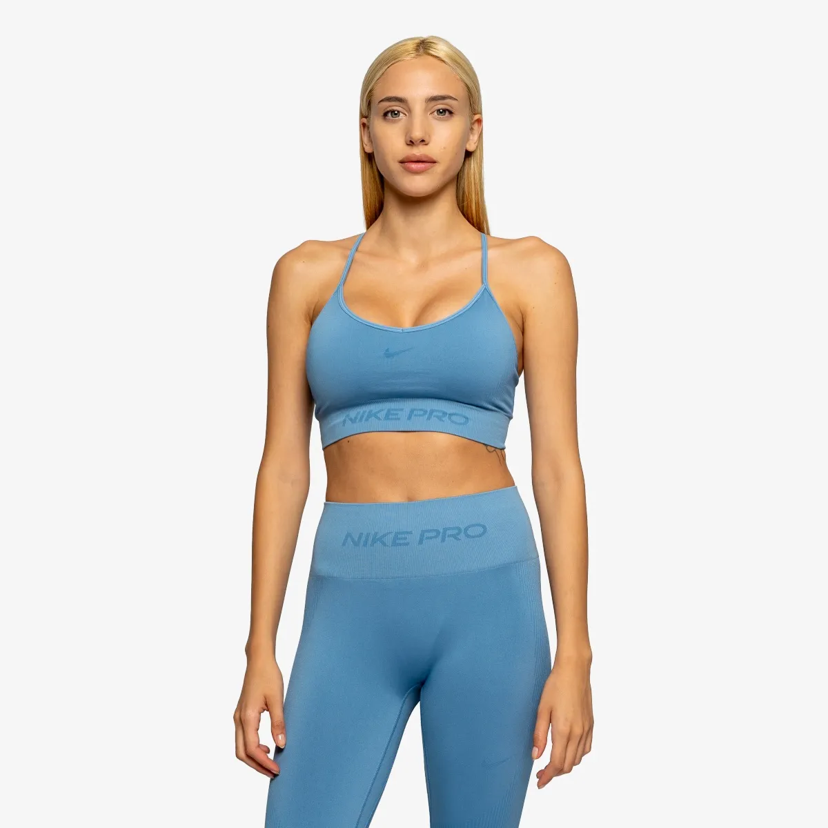 Nike Bra W NP DF SMLS LS BRA 