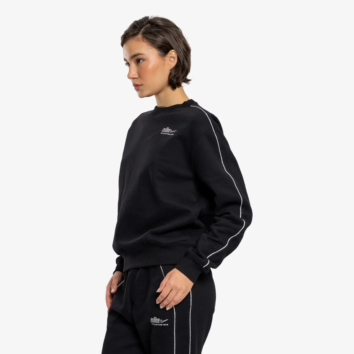 Nike Dukserica W NK STDO FLC MW STD AD CREW 