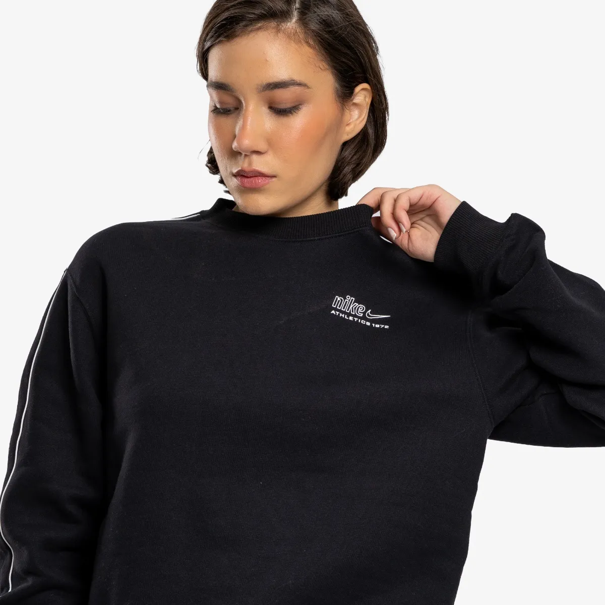 Nike Dukserica W NK STDO FLC MW STD AD CREW 