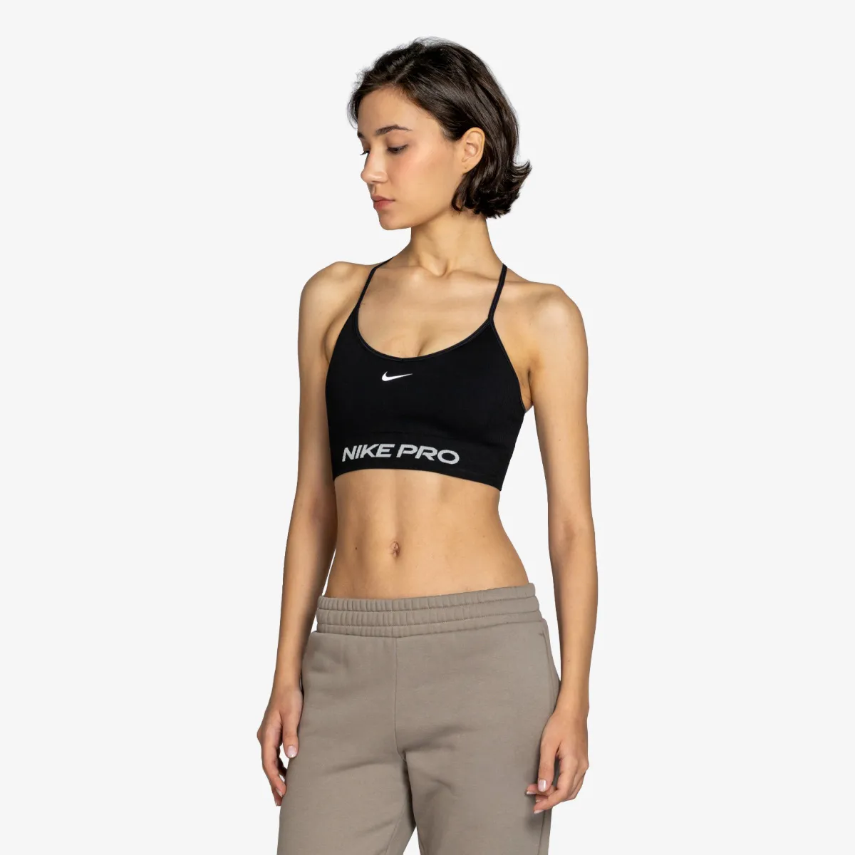 Nike Bra W NP DF SMLS LS BRA WT