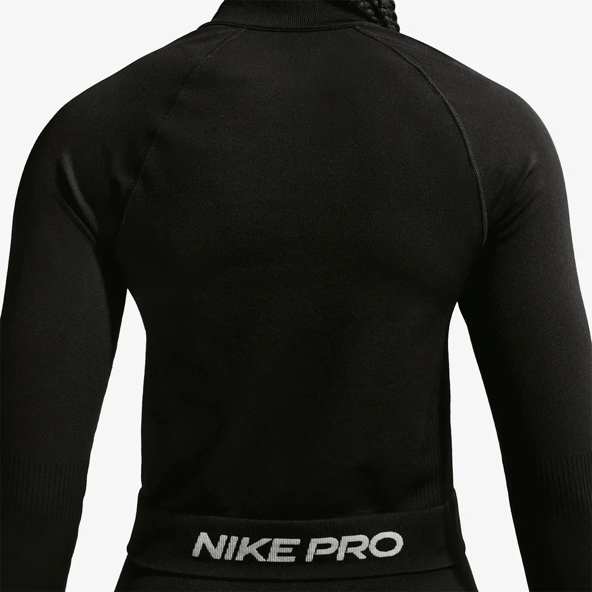 Nike Majica dugih rukava Pro Dri-FIT Seamless Full Zip Midlayer
