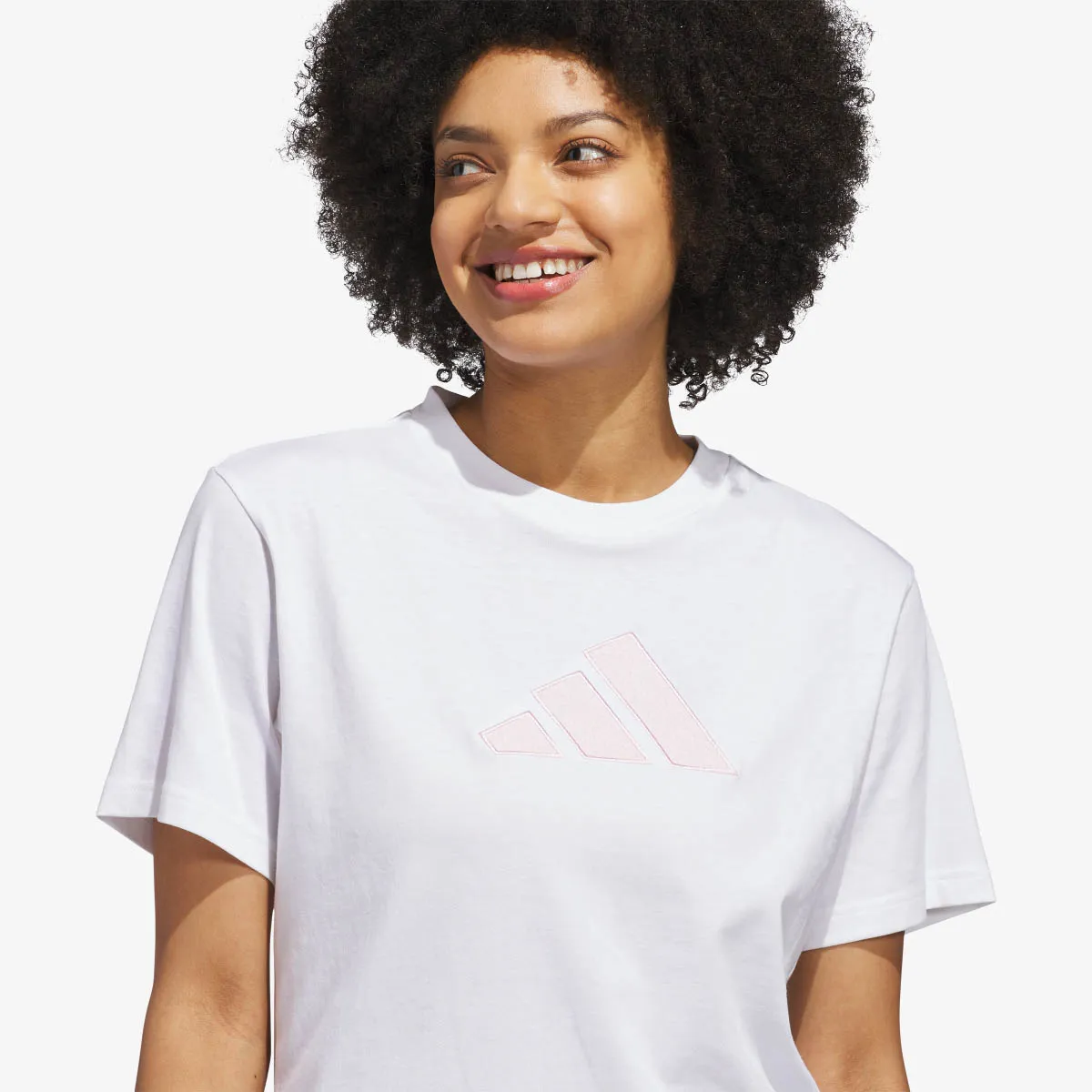 adidas Majica Gingham Big Logo 