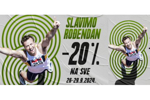 ŽURKA MOŽE  DA POČNE: Proslavimo zajedno 8. rođendan našeg koncepta!