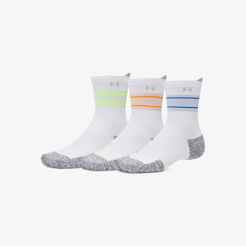UNDER ARMOUR Čarape UA AD Run Cushion 3pk Crew 