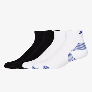 ASICS Čarape 2PPK CUSHION RUN QUARTER SOCK 