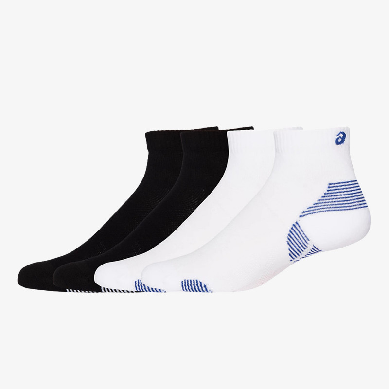 ASICS Čarape 2PPK CUSHION RUN QUARTER SOCK 
