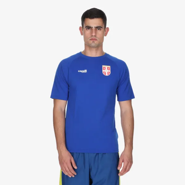 CAPELLI SPORT Majica Basics Tee with Sleeve Logo 