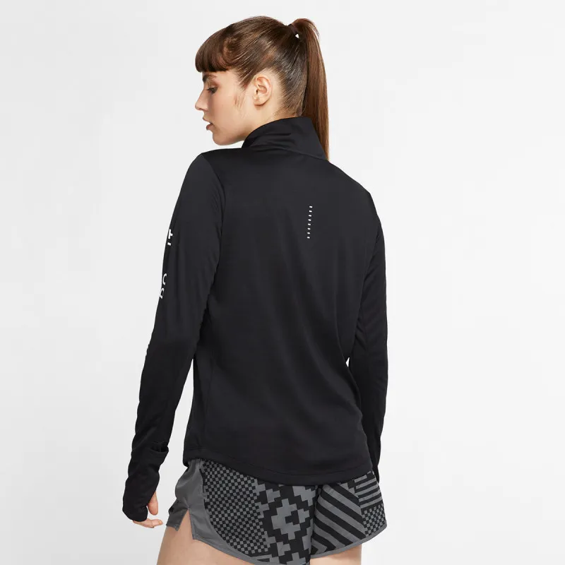 NIKE Majica dugih rukava W NK MIDLAYER QZ SWSH RUN