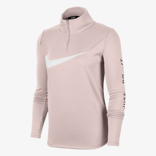 NIKE Majica dugih rukava W NK MIDLAYER QZ SWSH RUN