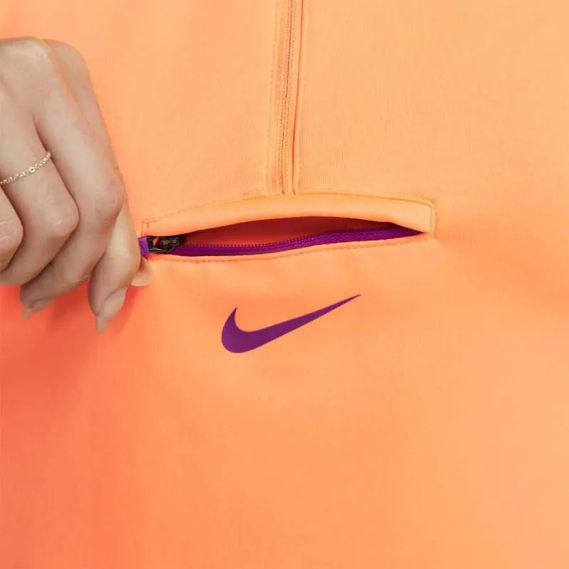 NIKE Dukserica W NK DF ELEMENT TRAIL MIDLAYER
