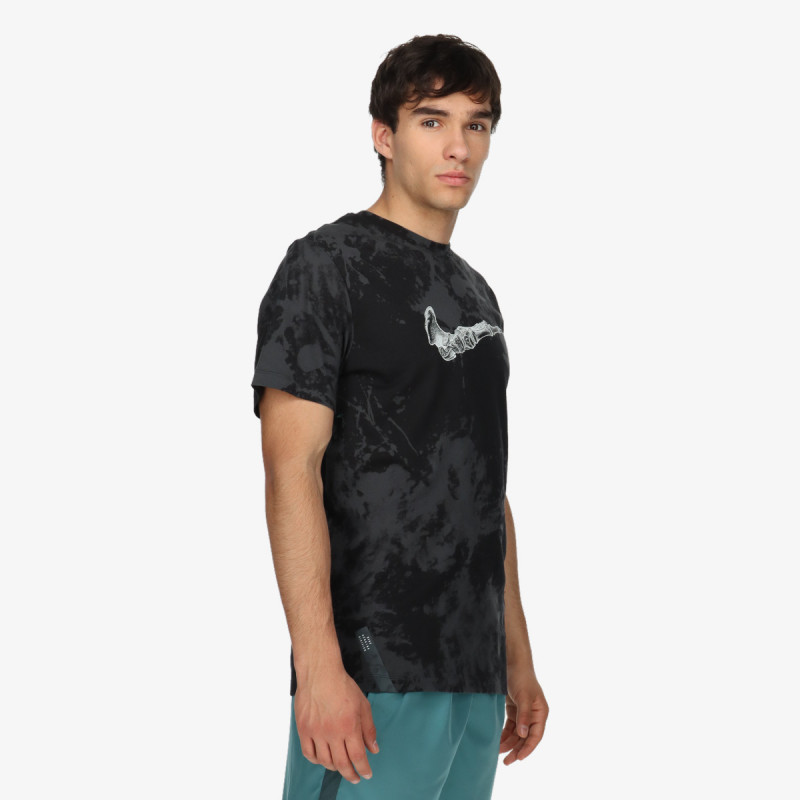 NIKE Majica DRI-FIT RUN DIVISN ALL OVER PRINT