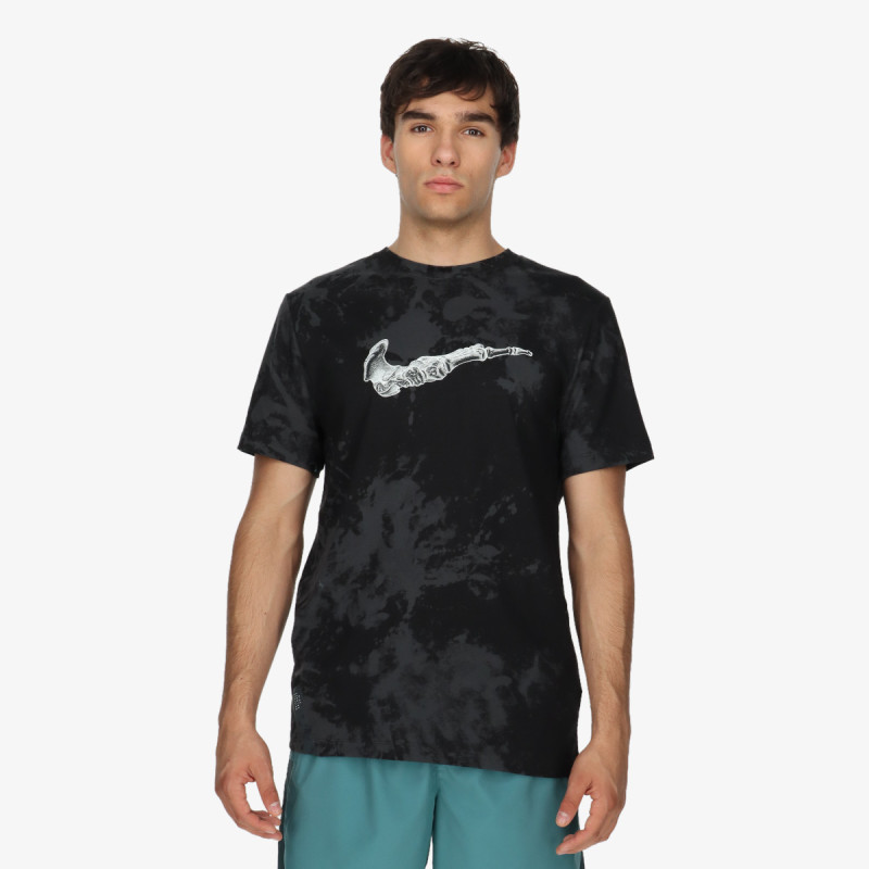 NIKE Majica DRI-FIT RUN DIVISN ALL OVER PRINT