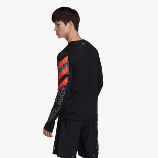 ADIDAS Majica dugih rukava FAST GFX LS Tee