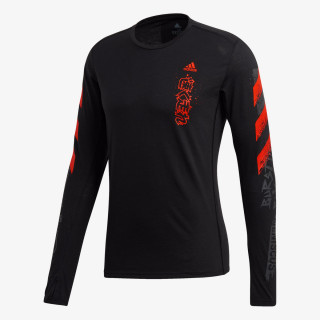ADIDAS Majica dugih rukava FAST GFX LS Tee