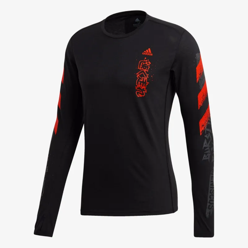 ADIDAS Majica dugih rukava FAST GFX LS Tee