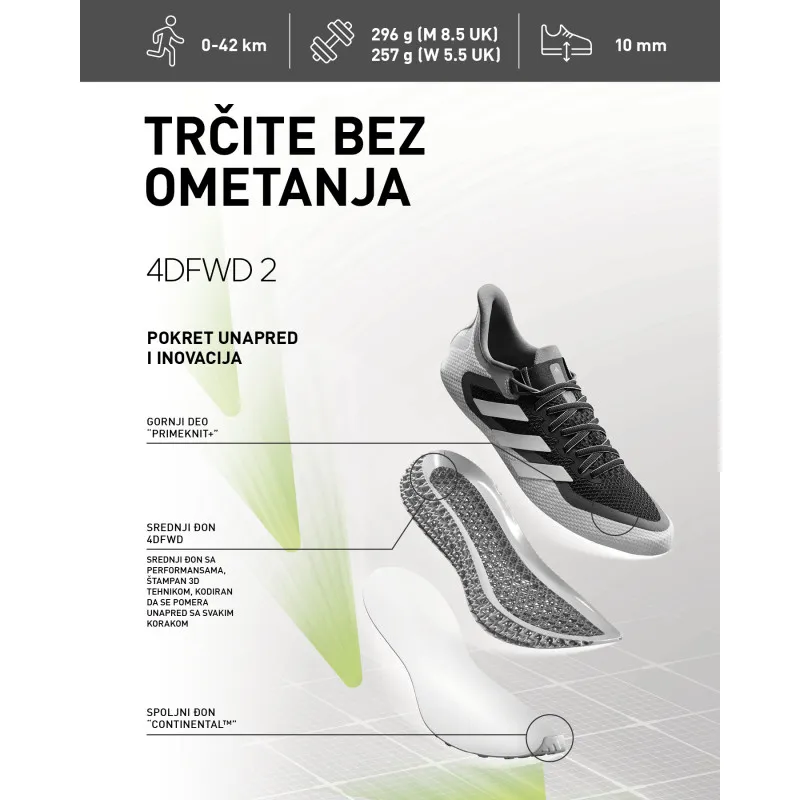 ADIDAS Patike 4DFWD 2 M