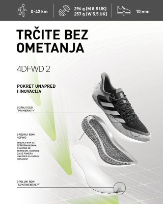 ADIDAS Patike 4DFWD 2 M