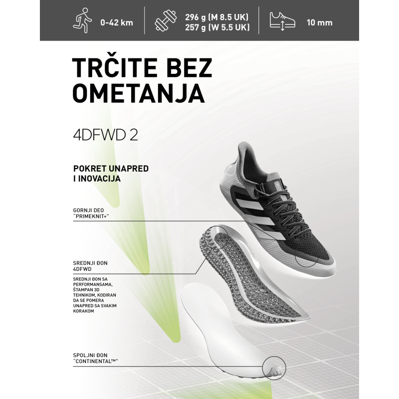 ADIDAS Patike 4DFWD 2 M