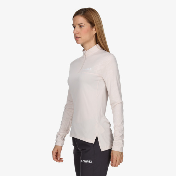 ADIDAS Majica dugih rukava W Mt Half Zi Ls 