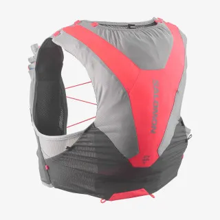 SALOMON Prsluk ADV SKIN 5 SET-CASTELROCK-ALLOY-NEON FLA 