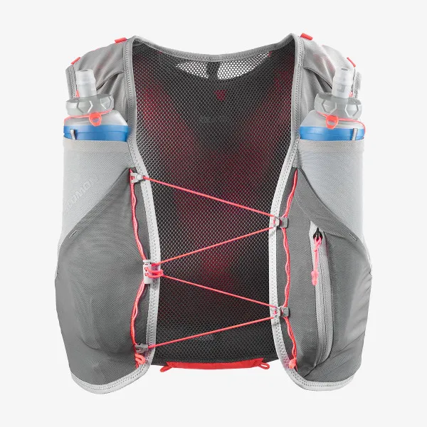 SALOMON Prsluk ADV SKIN 5 SET-CASTELROCK-ALLOY-NEON FLA 