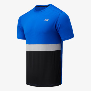 NEW BALANCE Majica STRIPED ACCLERATE SS
