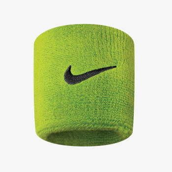 JR NIKE Znojnica NIKE SWOOSH WRISTBANDS ATOMIC GREEN/BLAC 
